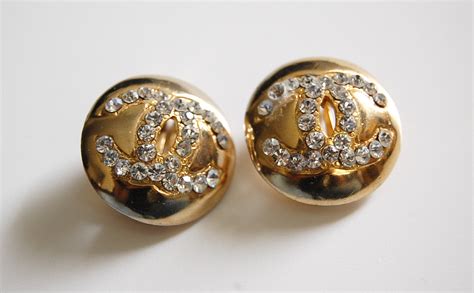 fake coco chanel earrings uk|faux chanel clip on earrings.